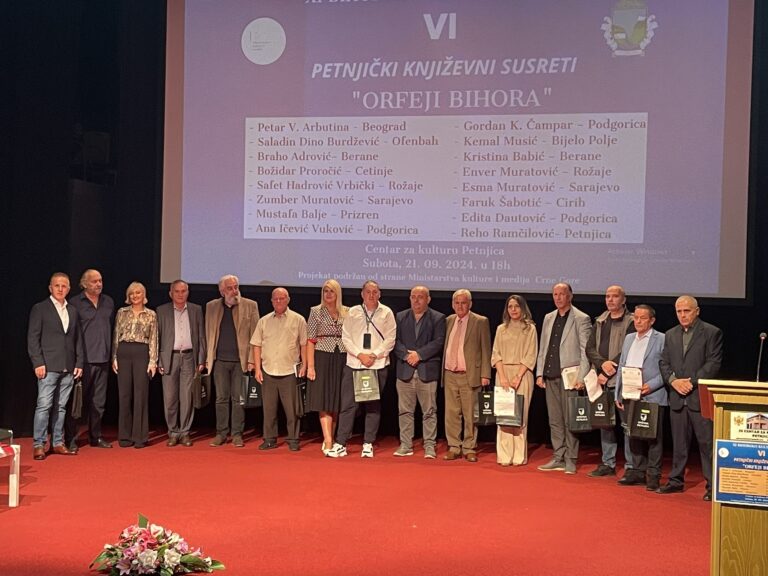 ODRŽANI VI PETNJIČKI KNJIŽEVNI  SUSRETI-„ORFEJI BIHORA“